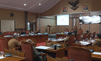 Rapat pembahasan RAPBD 2023 Komisi I DPRD Kotim Senin 14 November 2022.