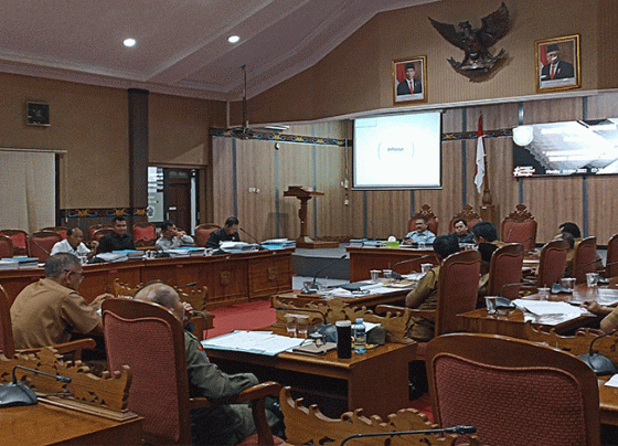 Rapat pembahasan RAPBD 2023 Komisi I DPRD Kotim Senin 14 November 2022.