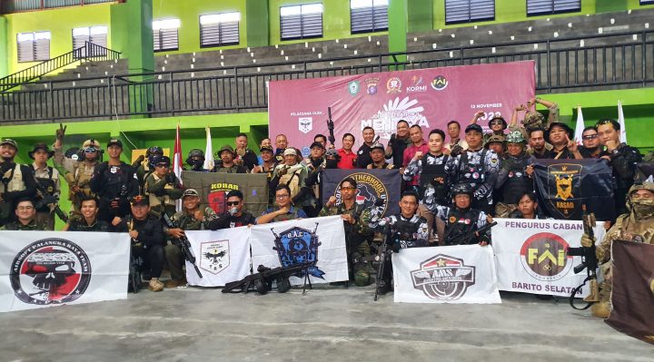 Saat foto bersama setelah acara pembukaan Simulation Military Join Operation