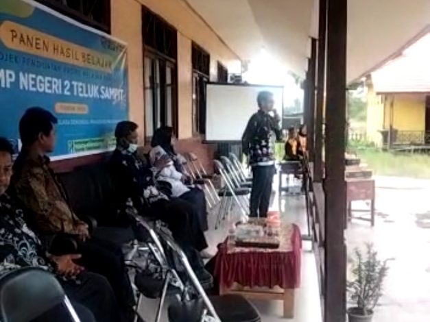 SMPN 2 Teluk Sampit Kenalkan Siswanya Praktik Demokrasi lewat Pemilihan Ketua OSIS