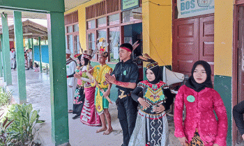 Siswa dan siswi peserta lomba fashion show Kamis 10 November 2022.