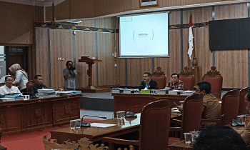 Suasana rapat pembahasan RAPBD 2023 Selasa 15 November 2022.