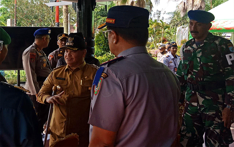 Halikin Kecewa Ornamen Terowongan Nur Mentaya Dirusak Oknum tak Bertanggungjawab