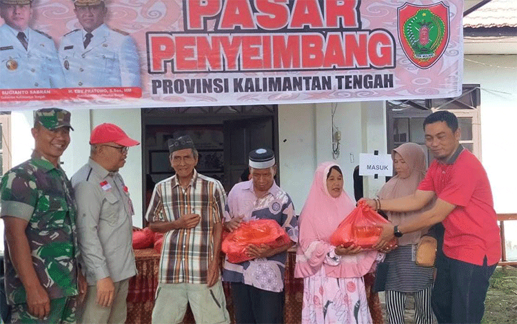 Pemprov Kalteng Kembali Distribusikan 4.000 Paket Bahan Pokok ke Kotim