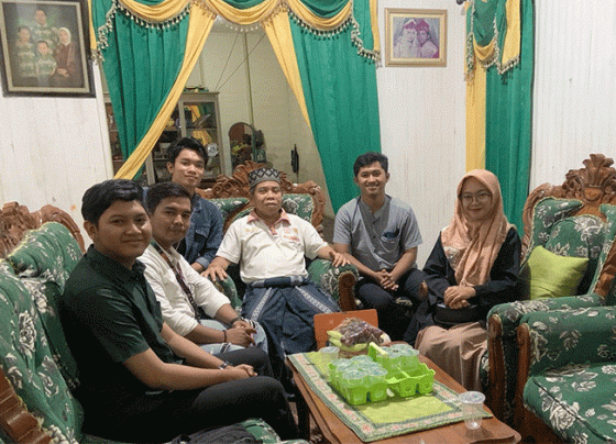 Pengurus HMI Palangka Raya Kunjungi Sutransyah