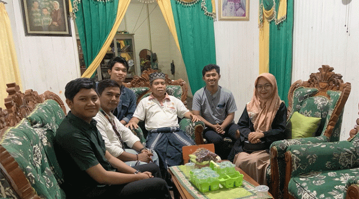 Pengurus HMI Palangka Raya Kunjungi Sutransyah