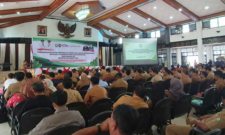Penyuluhan Antikorupsi Aparatur Pemerintah Desa Diikuti Lebih dari 500 Peserta