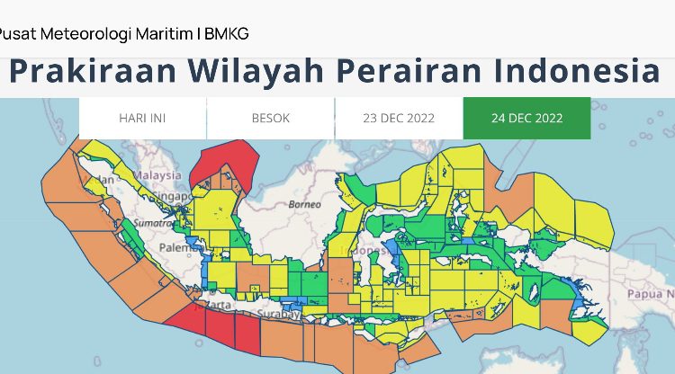 Peringatan Dini : Awas! Banjir Pesisir Berpotensi Terjadi di Kalteng