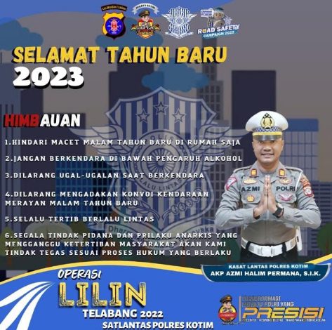 Warga Sampit Dilarang Konvoi pada Malam Tahun Baru