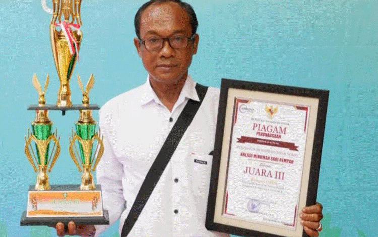 Produksi Minuman Sari Rempah, Pelaku UMKM ini Raih Juara Lomba Krenova