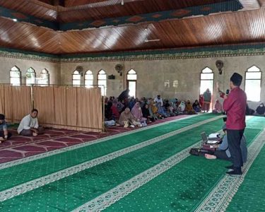 Suasana Kajian Parenting Yayasan Pendidikan Asiah di Masjid Al Falah Sabtu 3 Desember 2022