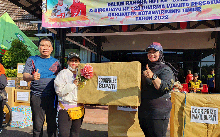 Senam Bersama Peringatan HUT Korpri untuk Ajang Silaturahmi  