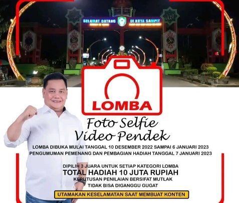 poster pengumuman lomba foto dan video pendek Terowongan Nur Mentaya