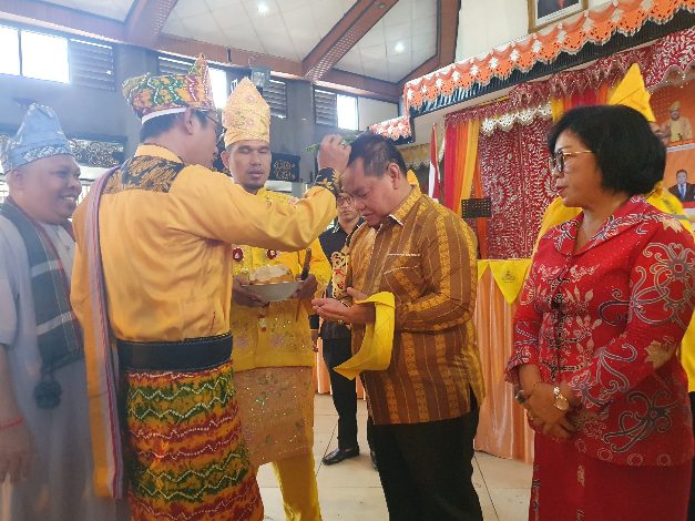 Hadiri Pengukuhan Laung Kuning Banjar, ini Pesan Halikinnor 