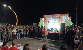 Bupati Kotim Halikinnor menyampaikan wacana mengadakan Sampit Car Free Day di Terowongan Nur Mentaya Sabtu 7 Januari 2023