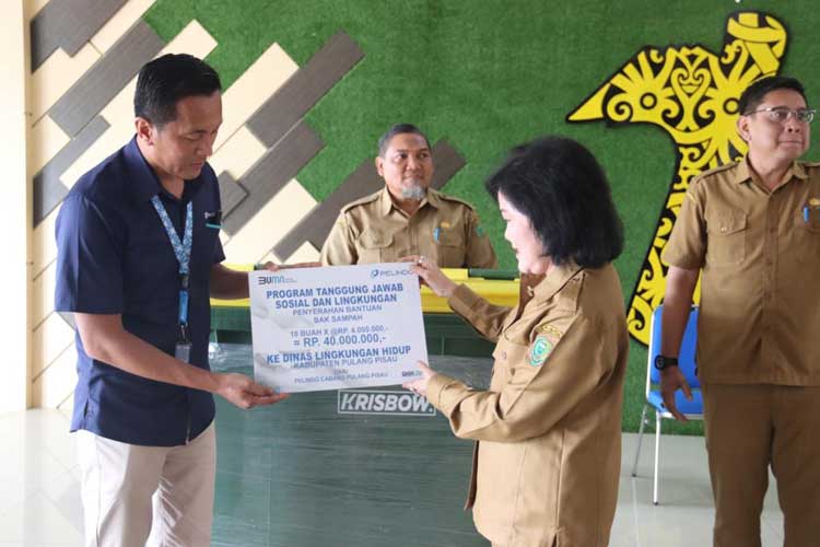 Pemkab Pulpis Terima CSR PT Pelindo