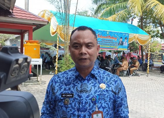 Camat Baamang Ady Candra yang transparan Beberkan Rincian Program Anggarannya Capai Rp 468 Miliar Selasa 17 Januari 2023.