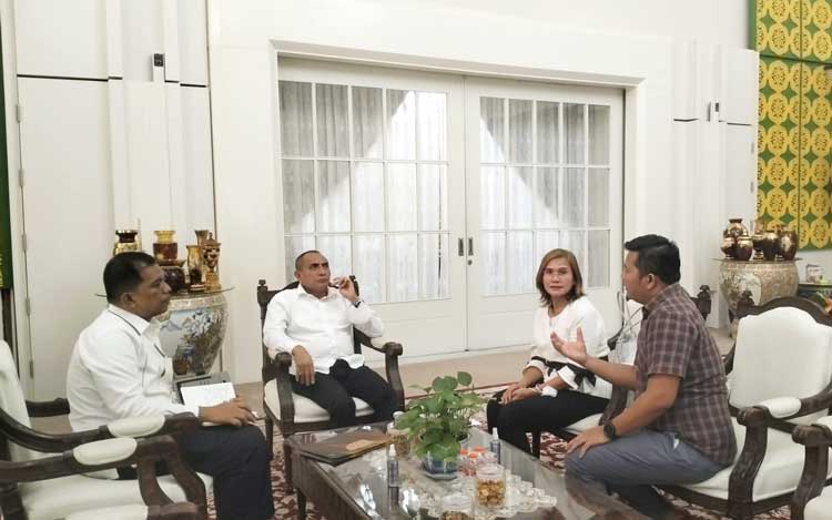 Gelar Ekspedisi Geopark Kaldera di HPN 2023, Gubernur Sumut Apresiasi SMSI