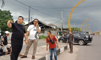Halikin Pantau Persiapan Hasupa Hasundau di Terowongan Nur Mentaya
