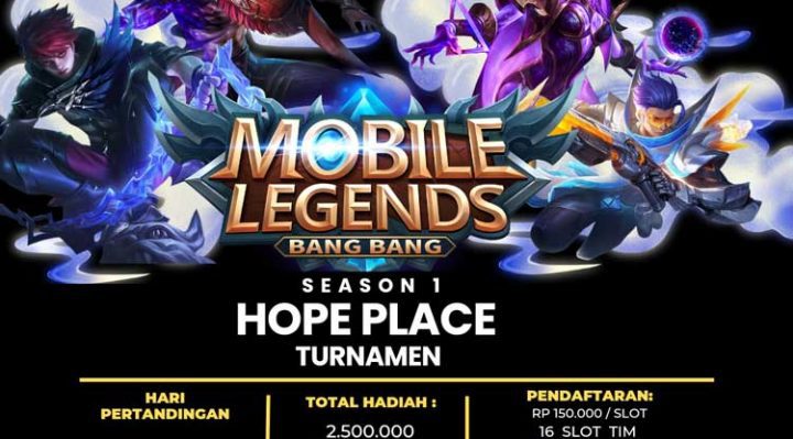 Hope Place akan melaksanakan Turnamen Mobile Legend