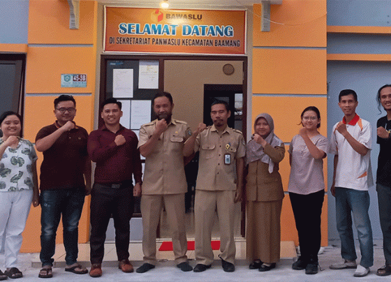 Jajaran Pengurus Panwaslu Baamang Siap Hadirkan PKD Berintegritas dan Netral Secara Selektif