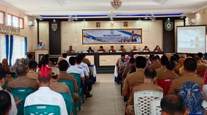 Kegiatan Musrembang RKPD di Kecamatan Kota Besi .