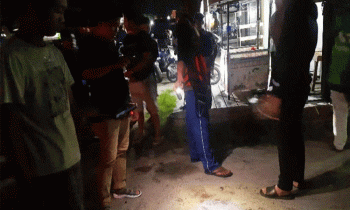 Kejadian tindak pidana penganiayaan di Jalan Sethadji.