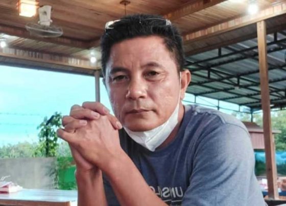 Ketua Harian DPD Fordayak Kota Palangka Raya Rintis Santana.