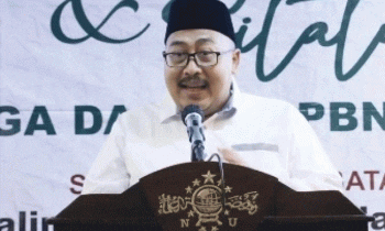 Ketua Pengurus Besar Nahdlatul Ulama PBNU KH Ahmad Fahrur Rozi