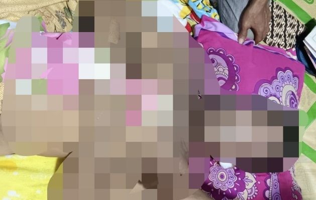 Korban yang tenggelam di Desa Parebok Kecamatan Teluk Sampit setelah mencari ikan Rabu 18 Januari 2023.