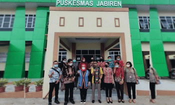 Kunjungan anggota DPRD Pulpis ke Puskesmas Jabiren Kecamatan Jabiren Raya.