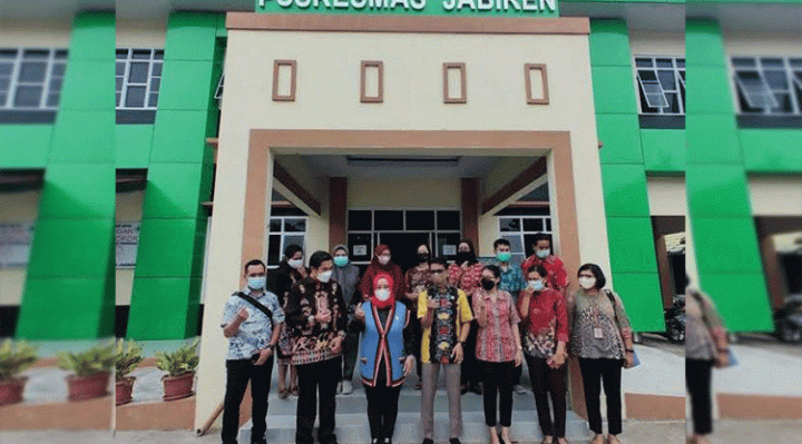 Kunjungan anggota DPRD Pulpis ke Puskesmas Jabiren Kecamatan Jabiren Raya.