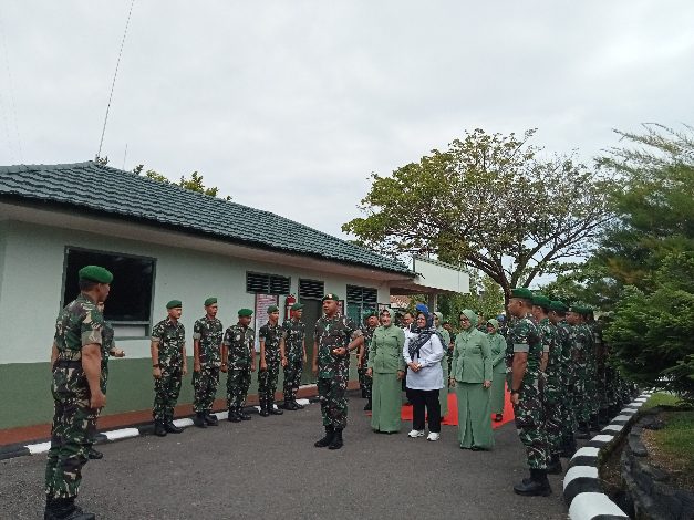 Danrem 102 Panju Panjung Pamitan ke Kodim 1015 Sampit