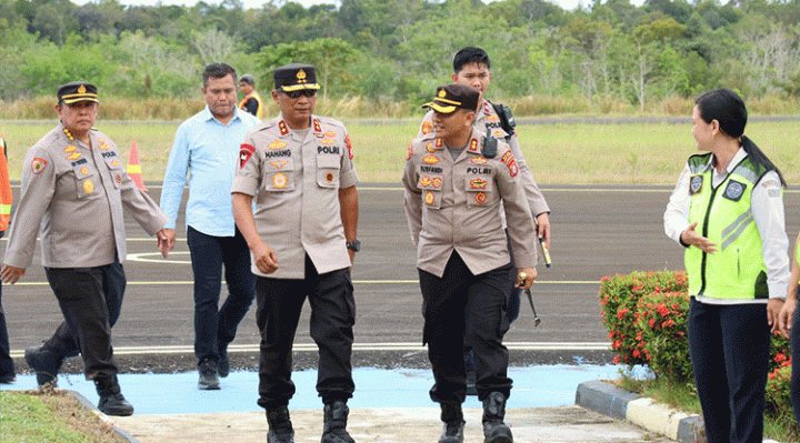 Kunker ke Polres Barito Selatan Kapolda Kalteng Sampaikan 5 Program Prioritas 2023