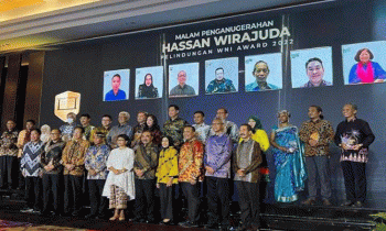Menlu Retno Marsudi Beri Penghargaan Hassan Wirajuda Pelindungan Award 2022