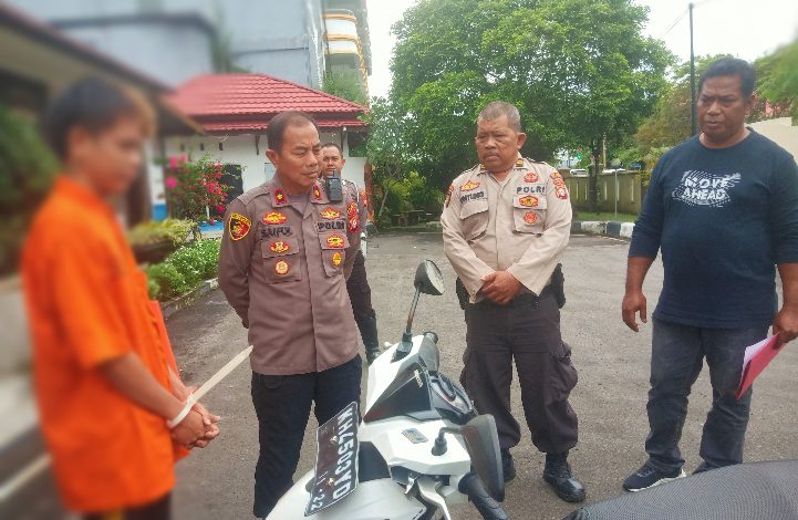 Polisi Tangkap Pelaku Curanmor di Palangka Raya, 1 Lainnya Masih Diburu 