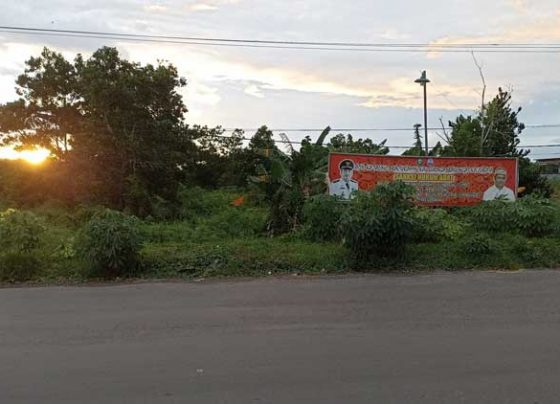 Penampakan salah satu sisi jalan di wilayah MB Ketapang yang sudah tidak ada lagi ditemukan tumpukan sampah Kamis 5 Januari 2023