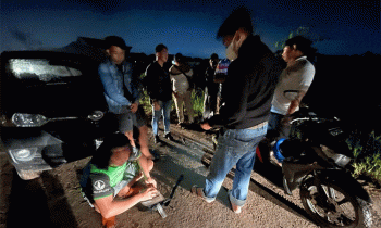 Penangkapan pelaku pengedar sabu berinisial R oleh tim Cobra Satreskoba Polres Kotim.