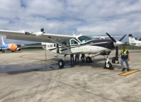 Pesawat perintis yang digunakan Smart Aviation. dokumentasi Smart Aviation.