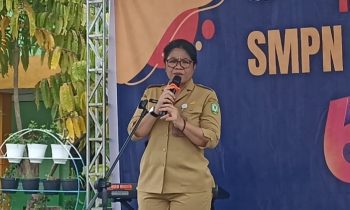Plt Kadisdik Kotim Susiawati menyampaikan akan menaikan status 4 SD swasta menjadi negeri Selasa 10 Januari 2023.