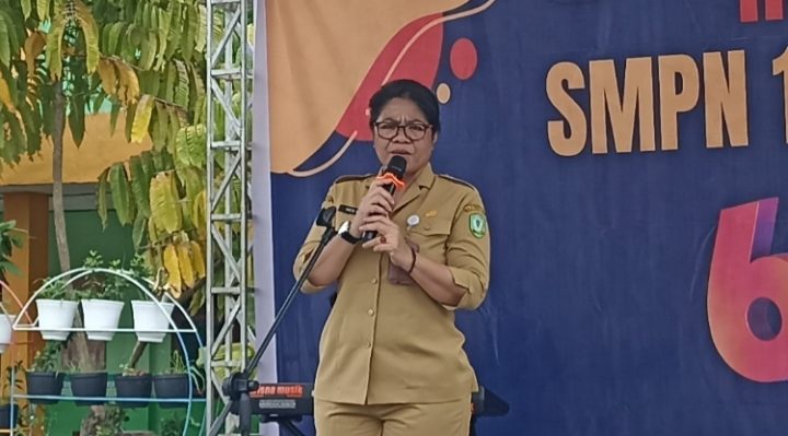 Plt Kadisdik Kotim Susiawati menyampaikan akan menaikan status 4 SD swasta menjadi negeri Selasa 10 Januari 2023.