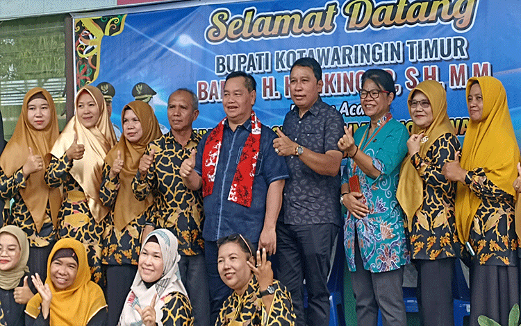 Pemkab Kotim Turut Bantu Pembenahan Musala SMAN 3 Sampit