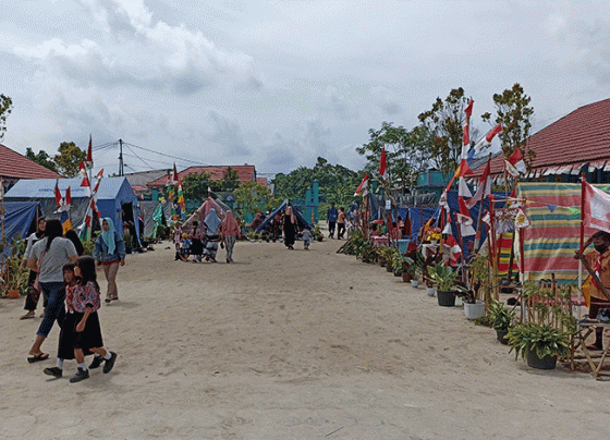 Suasana Kemah Pentas Kelas SDN 4 Sawahan 21 Desember 2022.