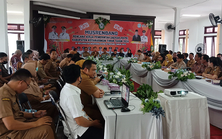 Ini Harapan Camat MB Ketapang Pada Musrenbang