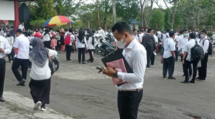 Suasana seleksi PPPK yang telah dilaksanakan sebagai ilustrasi 9 Dari 27 Peserta Lulus Masa Sanggah Administrasi Seleksi PPPK.