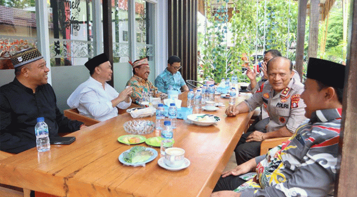 Sugianto Hadiri Jumat Curhat Kapolda Irjen Nanang