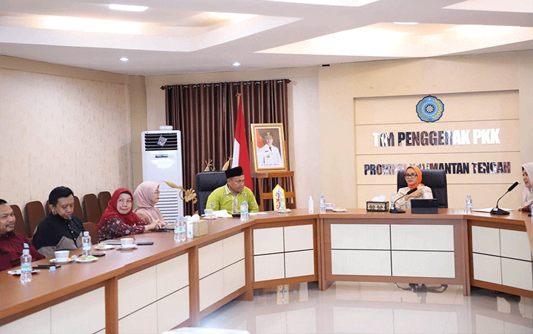 UMPR Siap Terjunkan Mahasiswa Dukung TP PKK Kalteng Tangani Stunting