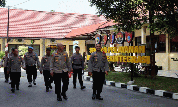 Wakapolda Kalteng Cek Kantor Saber Pungli