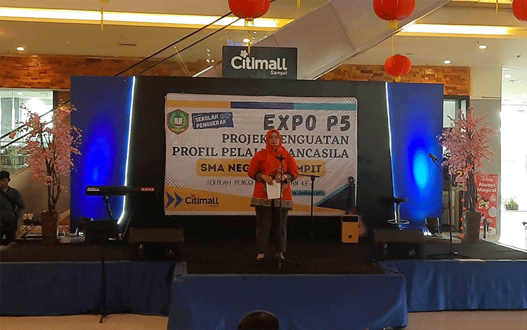 SMAN 1 Sampit Expo Projek Penguatan Profil Pelajar Pancasila, Irawati: Asah Minat Bakat Kalian