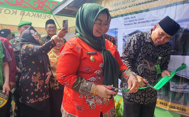 Baznas Bantu Perbaiki Empat Rumah Tak Layak Huni di Kotim 